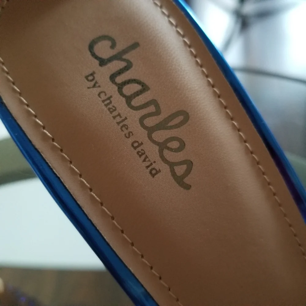 🆕️⬇️Charles by Charles David POISON Stiletto Ankle Strap Pump - Picture 14 of 16